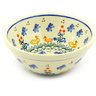 Polish Pottery Bowl 6&quot; Duck Duck Goose