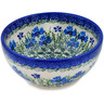 Polish Pottery Bowl 6&quot; Fresh Flora