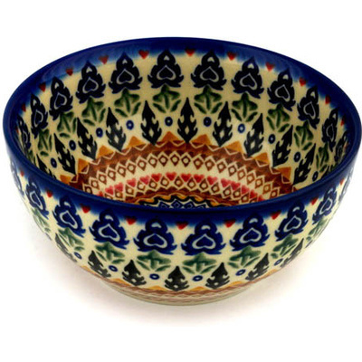 Polish Pottery Bowl 6&quot;