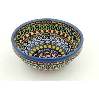Polish Pottery Bowl 6"