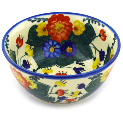 Polish Pottery Bowl 6&quot;