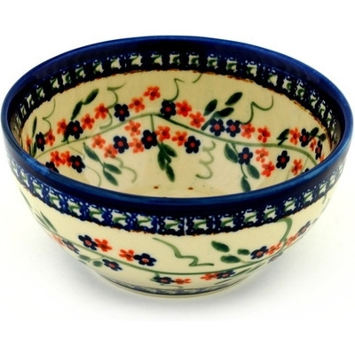 Polish Pottery Bowl 6&quot;