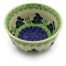 Polish Pottery Bowl 6&quot; Hare In Tall Grass