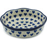 Polish Pottery Bowl 6&quot; Hearts Delight
