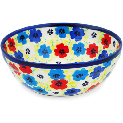 Polish Pottery Bowl 6&quot; Juvenescent