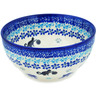 Polish Pottery Bowl 6&quot; Kitty Paw Play Time