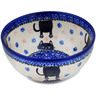 Polish Pottery Bowl 6&quot; Kitty Portal