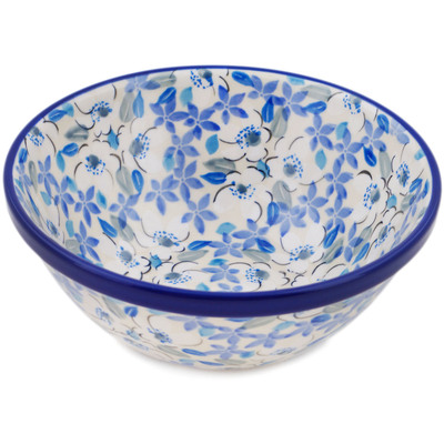Polish Pottery Bowl 6&quot; Luminosity UNIKAT