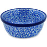 Polish Pottery Bowl 6&quot; Magical Blue