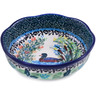 Polish Pottery Bowl 6&quot; Mallard Meadow UNIKAT