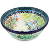 Polish Pottery Bowl 6&quot; Mallard Meadow UNIKAT