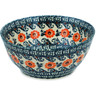 Polish Pottery Bowl 6&quot; Meadow Floret UNIKAT