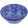 Polish Pottery Bowl 6&quot; Microscopic UNIKAT