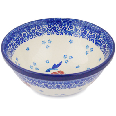 Polish Pottery Bowl 6" Nifty Nectar