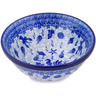 Polish Pottery Bowl 6&quot; Ocean Medley