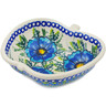 Polish Pottery Bowl 6&quot; Orchid Crown UNIKAT