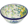 Polish Pottery Bowl 6&quot; Peaceful Garden UNIKAT