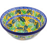 Polish Pottery Bowl 6&quot; Pear Tree UNIKAT