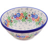 Polish Pottery Bowl 6&quot; Picnic In Autumn UNIKAT