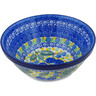 Polish Pottery Bowl 6&quot; Plum Perfect UNIKAT