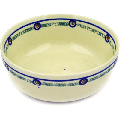Polish Pottery Bowl 6" Polka Dot Sprinkle
