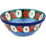 Polish Pottery Bowl 6&quot; Poppy Beauty UNIKAT