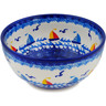 Polish Pottery Bowl 6&quot; Sailing Through Your Dreams