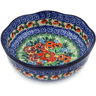 Polish Pottery Bowl 6&quot; September Meadow UNIKAT