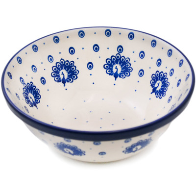 Polish Pottery Bowl 6&quot; Show And Tail