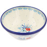Polish Pottery Bowl 6" Spring Sprouts
