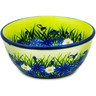 Polish Pottery Bowl 6&quot; Spring Yellow Meadow