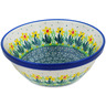 Polish Pottery Bowl 6&quot; Summer Meadow