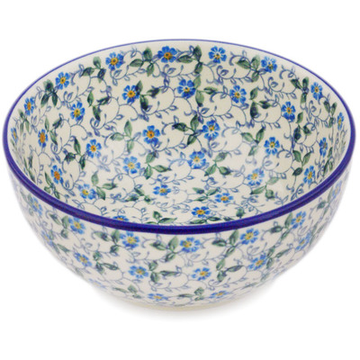 Polish Pottery Bowl 6" Summer Wind