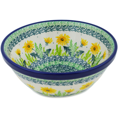 Polish Pottery Bowl 6&quot; Sweet Summer