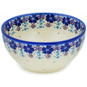 Polish Pottery Bowl 6&quot; The Floral Wish