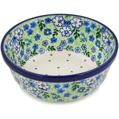 Polish Pottery Bowl 6&quot; The Other Side UNIKAT