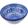 Polish Pottery Bowl 6&quot; Ultramarine UNIKAT