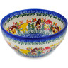 Polish Pottery Bowl 6&quot; UNIKAT
