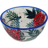 Polish Pottery Bowl 6&quot; UNIKAT