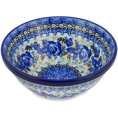Polish Pottery Bowl 6&quot; UNIKAT