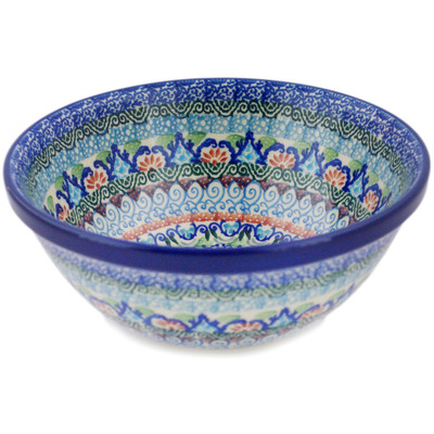 Polish Pottery Bowl 6" UNIKAT