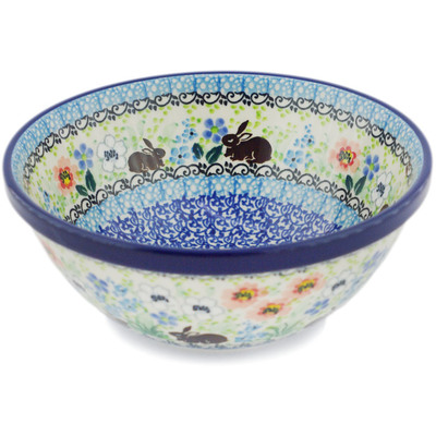 Polish Pottery Bowl 6" UNIKAT