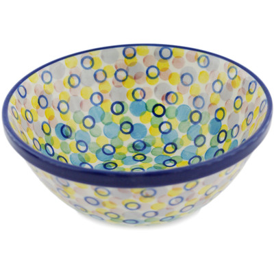 Polish Pottery Bowl 6" UNIKAT