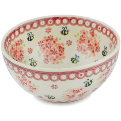 Polish Pottery Bowl 6" UNIKAT