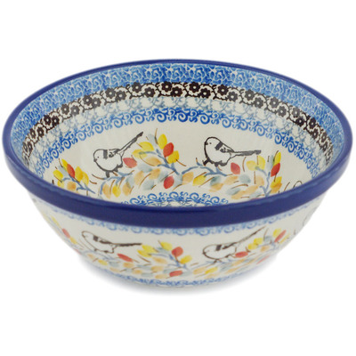 Polish Pottery Bowl 6" UNIKAT