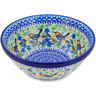 Polish Pottery Bowl 6&quot; UNIKAT