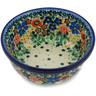 Polish Pottery Bowl 6&quot; What A Wonderful Life UNIKAT