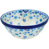 Polish Pottery Bowl 6&quot; Winter Serenity