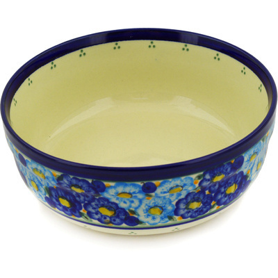 Polish Pottery Bowl 7&quot; Aura