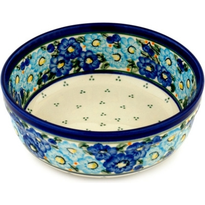 Polish Pottery Bowl 7&quot; Aura